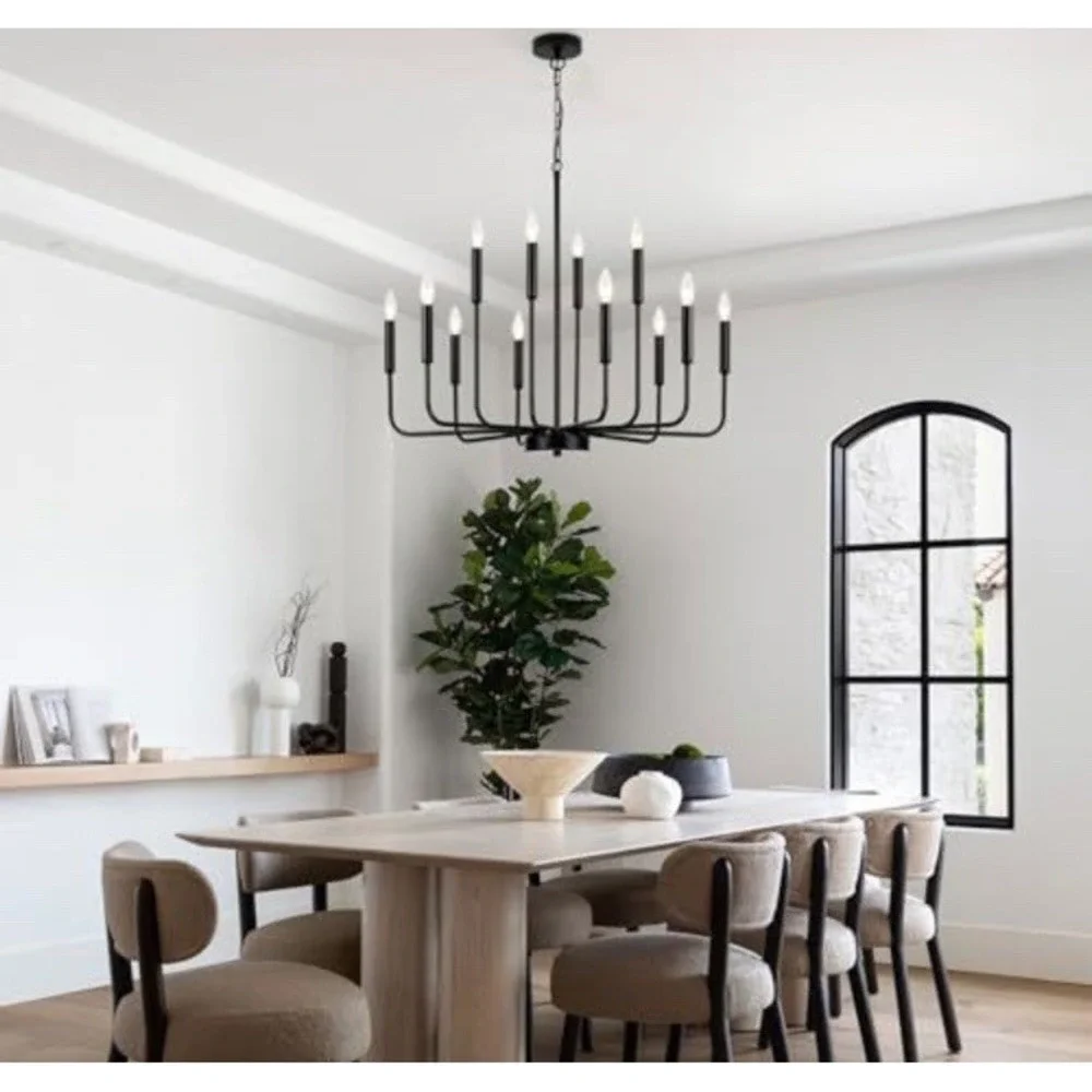 The Unbranded Brand chandeliers dining